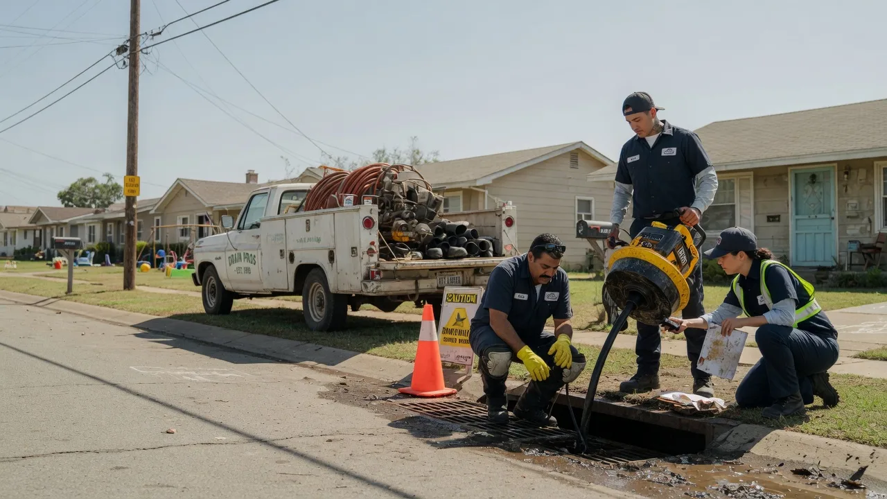 Drain Cleaning in Sweetwater, TX near me